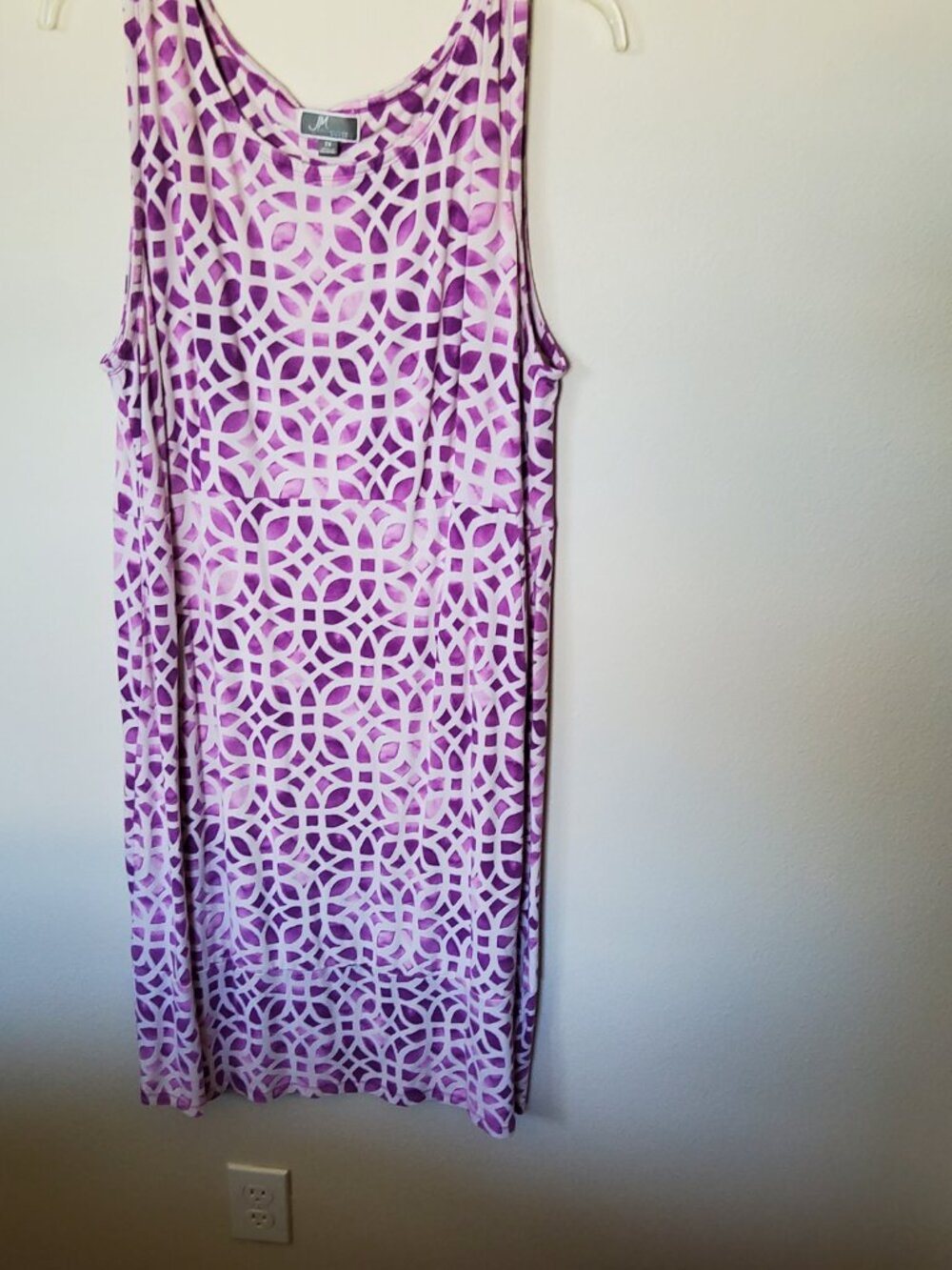 Sundress Pink Geometric size 2X